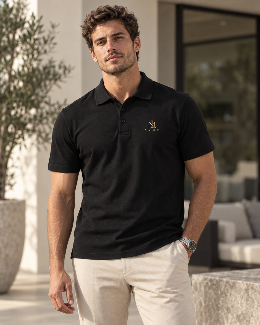 Premium pique polo shirt Malium Edit